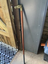 Walking Stick Vintage Brass