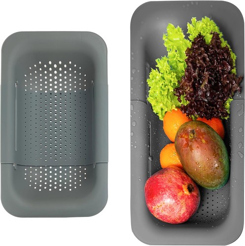 Over the sink - over, strainer