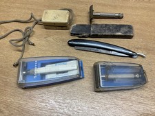 Bundle of Vintage Shaving Items-Gillette Old Type Razor