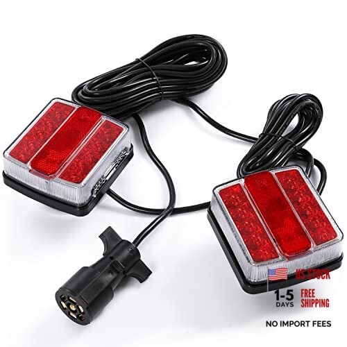 Magnetic led trailer towing - led,