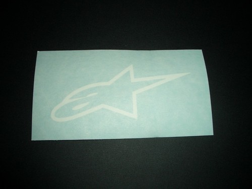 Star alpinestars decal - alpinestars,