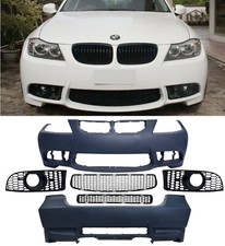 FRONT & REAR BUMPER BODY KIT E90 M3 LOOK PRIMED FOR BMW 3 SERIES E90 2005-2008