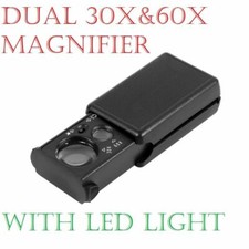30x 60x magnifier - magnifier, led