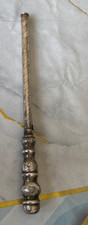 Sterling silver shabbat candle - sterling,