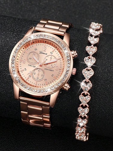 Watch and bracelet - bracelet, ladies