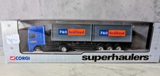 Corgi Superhaulers 1/64 Scale TY87004 DAF 95 Skeletal Trailer - P&O Nedlloyd