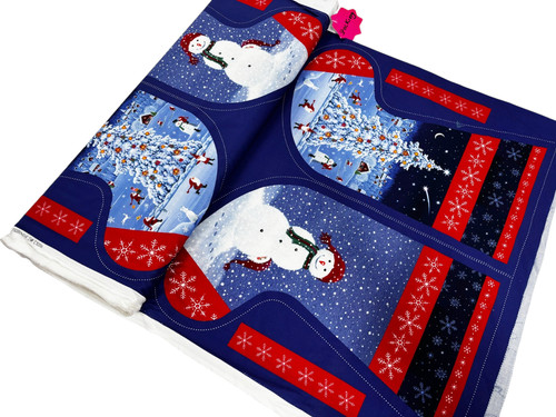 Tomten stocking panel - stocking,