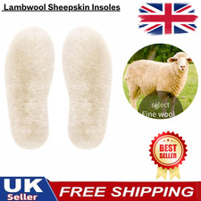 Wool Sheepskin Insoles Real