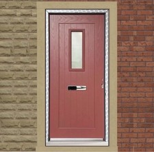 BRAND NEW COMPOSITE DOOR RED