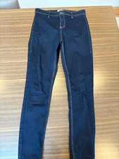 TOPSHOP WOMENS BLUE JONI JEANS WAIST 30 LENGTH 32