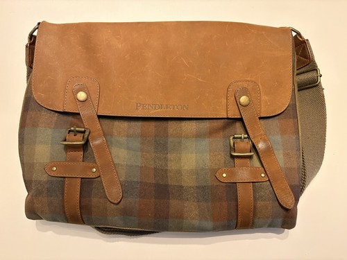 Pendleton leather wool - &,