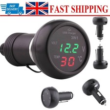 3in1 Car Cigarette Lighter USB