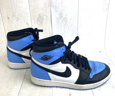 Nike Air Jordan 1 UNC Retro High OG UNC Toe Sneakers Trainers Size UK 7.5