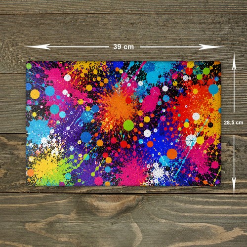Paint splatter glass - paint,