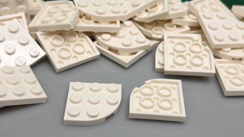 Lego plate round corner - lego, x