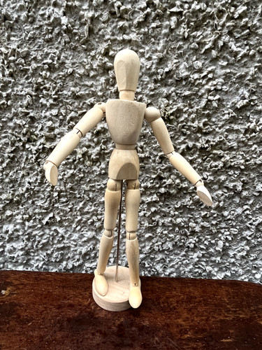 Arsists wooden jointed dummy - wooden,