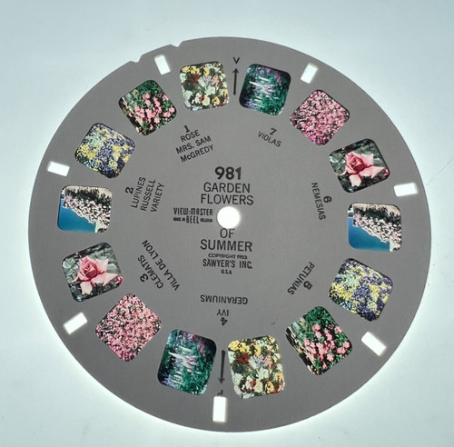 Vintage view master slide reel - view-master,