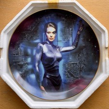 Star Trek Women of Star Trek Plate Seven of Nine Franklin Mint Condition Boxed