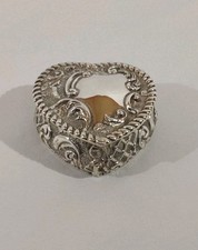 Victorian Heart-Shaped Silver