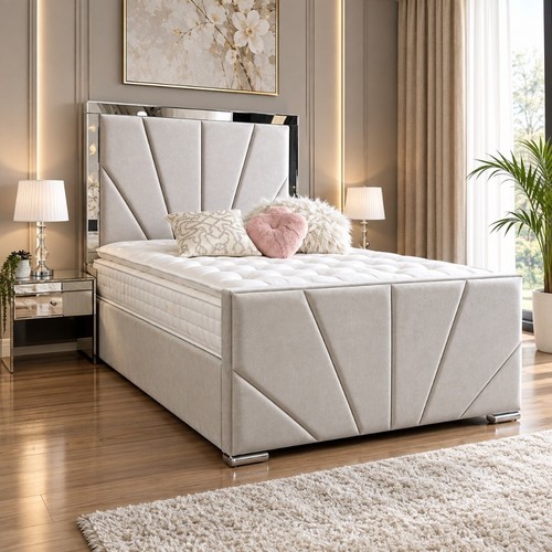 Mirror panel bed - mirror,