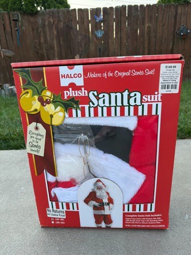Halco plush santa suit - halco,