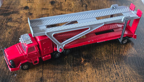 Corgi juniors red car - 9”,
