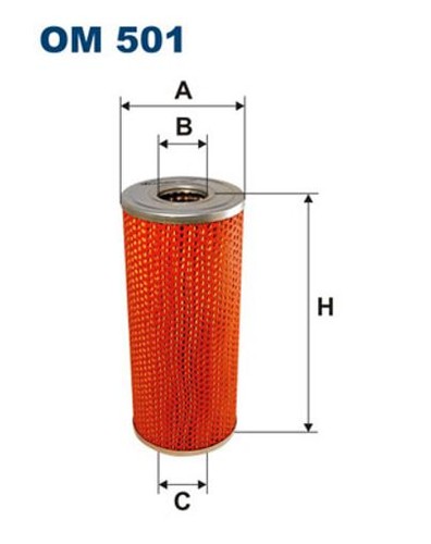 Fits filtron 501 oil filter - fits,