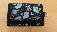 Smiggle Wallet Black With Blue