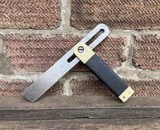 Vintage 7” Ebony & Brass