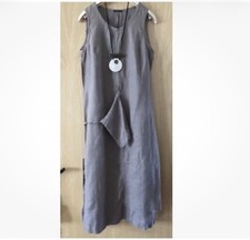 RareGrizas 100% Linen Midi