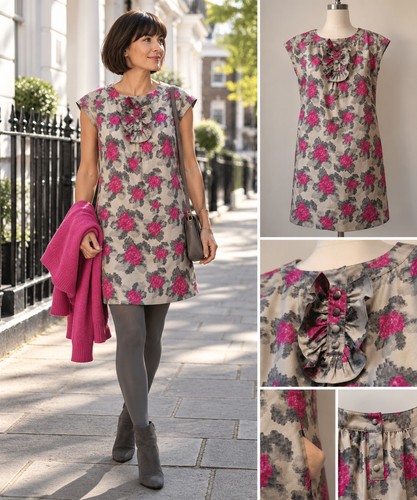 Nw3 silk wool floral tunic - nw3,