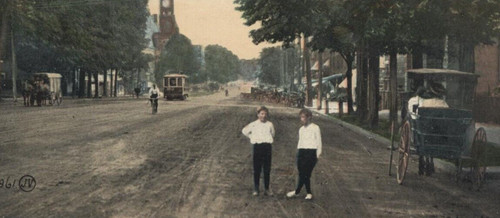 Trolley horse carriages - trolley,,