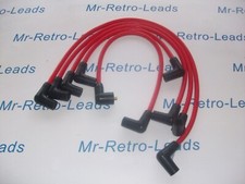 RED 8MM PERFORMANCE IGNITION LEADS VOLVO 480 460 440 2.0 1.7 TURBO B18FT