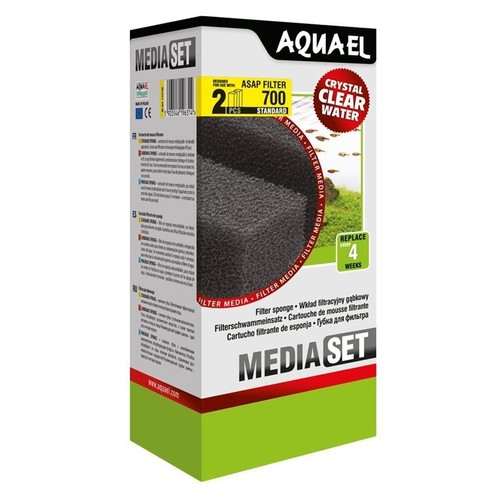 Aquael asap 700 filter media - aquael,