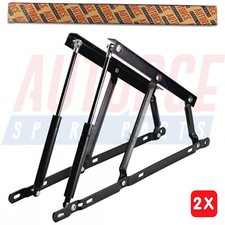 2X Ottoman Storage Bed Lift Up