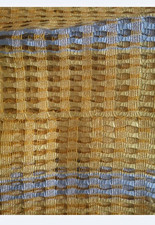 New African Nigerian Aso Oke Gele for  Occasions  Gold And Silver-Women  Girls. 