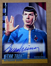 Skybox Star Trek TOS Season 3 A59 Leonard Nimoy Autograph