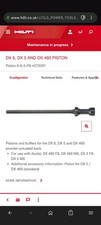 HILTI X-460-P8 Piston for DX