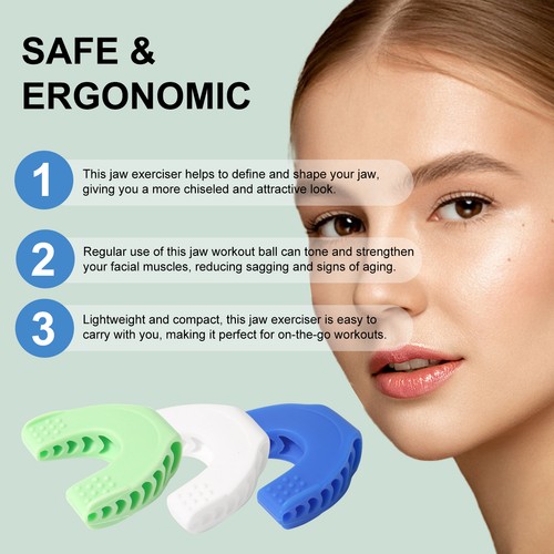 Jaw exerciser ball - exerciser, for