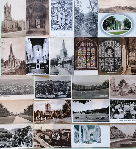 Topographical postcards - postcards,