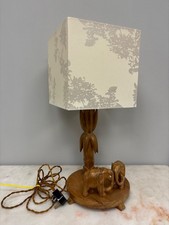 Vintage Carved Elephant and