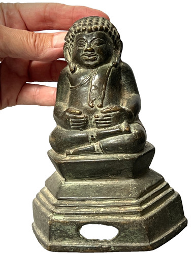 Antique buddhist bronze - antique,