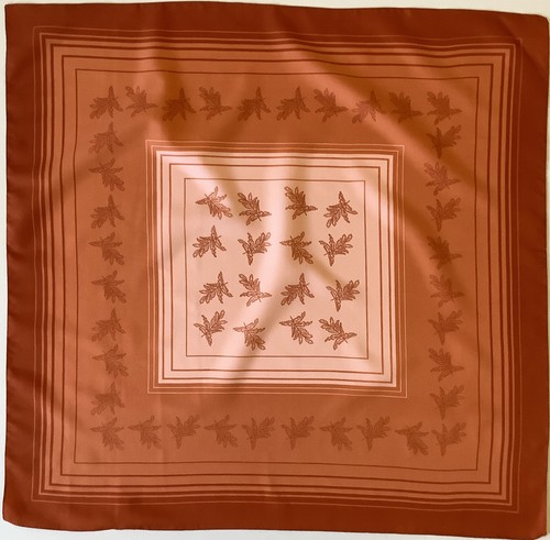Brown leaf design - {}, inch