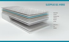 5FT SLEEP PLUS GEL HYBRID