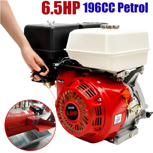 Stroke 5hp 196cc petrol - 4-stroke, 6.5hp