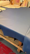 Full leather cow hide - leather, blue