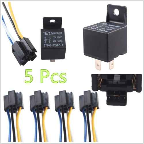 Pcs waterproof 12v 40a - 40a, car