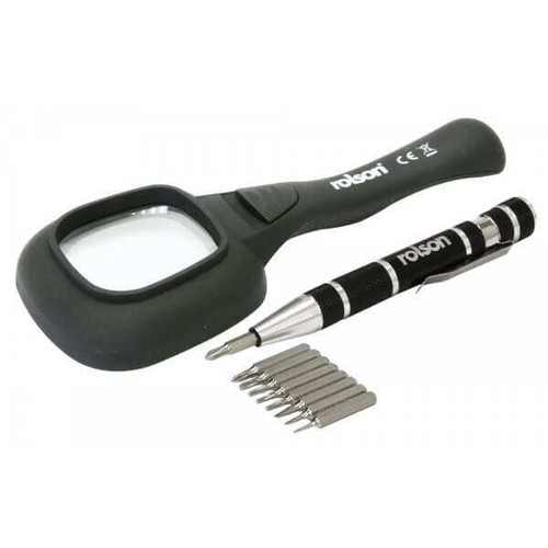 Rolson led magnifier 9 in - led,