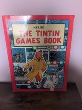 Vintage Tintin Games Book