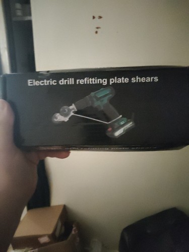 Electric drill metal - electric, sheet